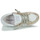 Skor Dam Sneakers Semerdjian ALE-9546 Vit / Guldfärgad / Rosa