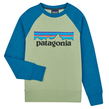 textil Barn Sweatshirts Patagonia K's LW Crew Sweatshirt Flerfärgad