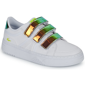 Skor Flickor Sneakers Lacoste L001 Vit / Regnbågsfärgat