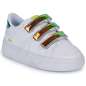 Skor Flickor Sneakers Lacoste L001 Vit / Regnbågsfärgat