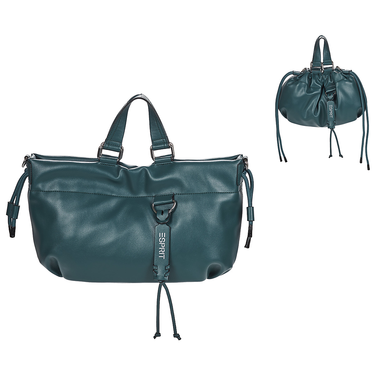 Väskor Dam Handväskor med kort rem Esprit Orly Small Tote Blå