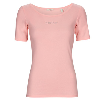 textil Dam T-shirts Esprit tee Rosa