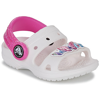 Skor Flickor Sandaler Crocs Classic Embellished Sandal T Vit / Violett