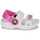 Skor Flickor Sandaler Crocs Classic Embellished Sandal T Vit / Violett