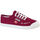Skor Herr Sneakers Kawasaki Signature Canvas Shoe K202601 4055 Beet Red Bordeaux