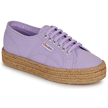 Skor Dam Sneakers Superga 2730 COTON Violett