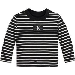 textil Vår/höstjackor Calvin Klein Jeans  Svart