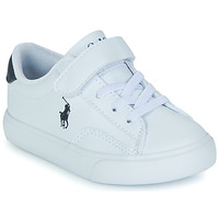 Skor Barn Sneakers Polo Ralph Lauren THERON V PS Vit / Marin