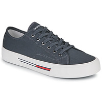 Skor Herr Sneakers Tommy Jeans TOMMY JEANS LACE UP CANVAS COLOR Marin