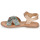 Skor Flickor Sandaler Mod'8 CANIBRAID Guldfärgad / Turkos