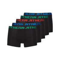 Underkläder Herr Boxershorts Athena BASIC COTON X5 Svart