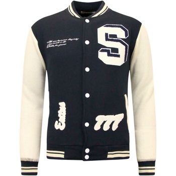 textil Herr Jackor & Kavajer Enos College Jacket Vintage Blå