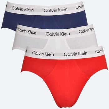 Underkläder Herr Kalsonger Calvin Klein Jeans 0000U2661G 3P HIP BRIEF Flerfärgad