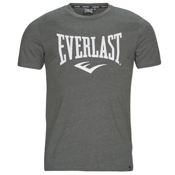 textil Herr T-shirts Everlast RUSSSELL  BASIC TEE Grå