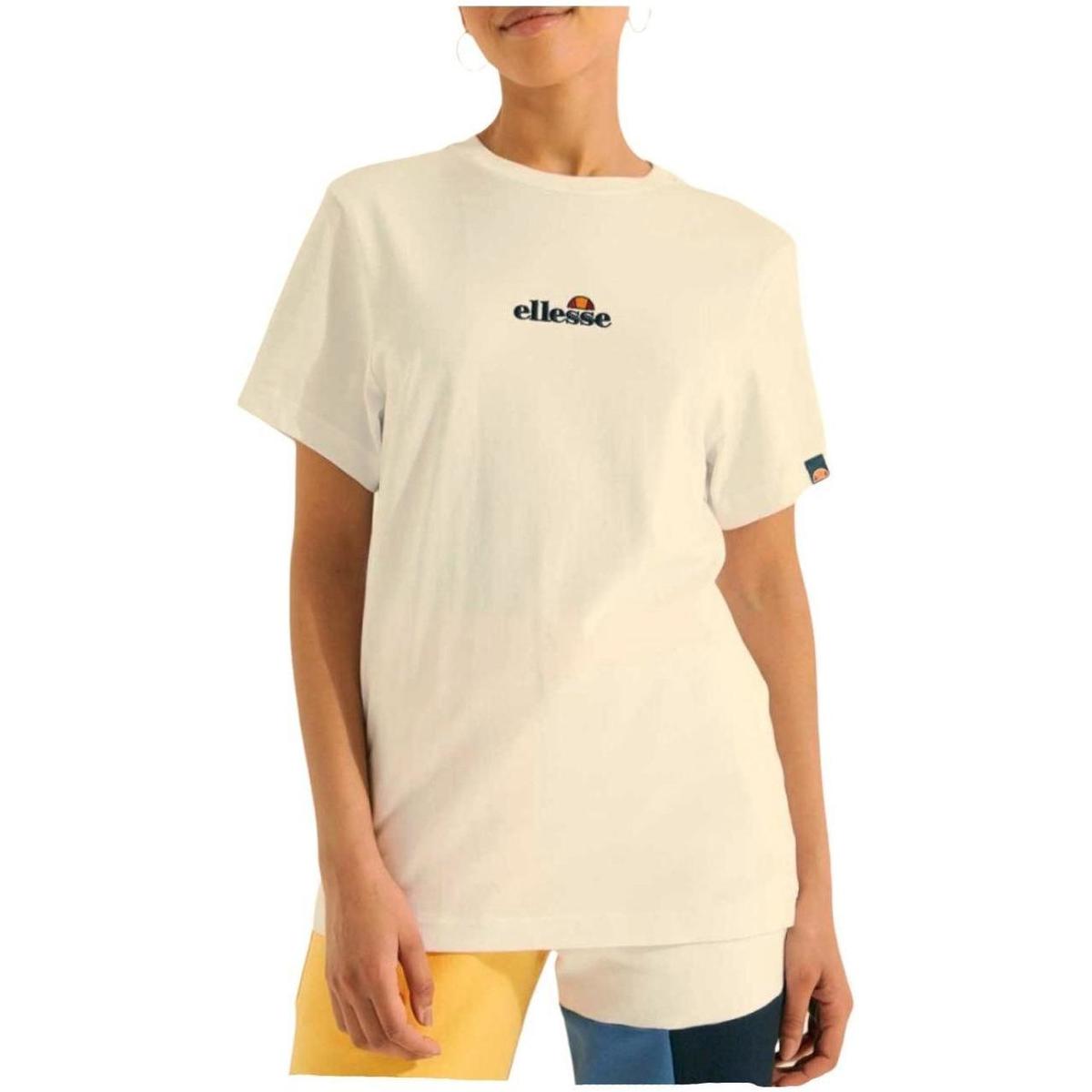textil Dam T-shirts Ellesse  Beige