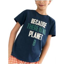 textil Pojkar T-shirts Ecoalf  Blå