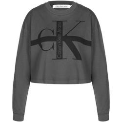 textil Dam Sweatshirts Calvin Klein Jeans  Grå