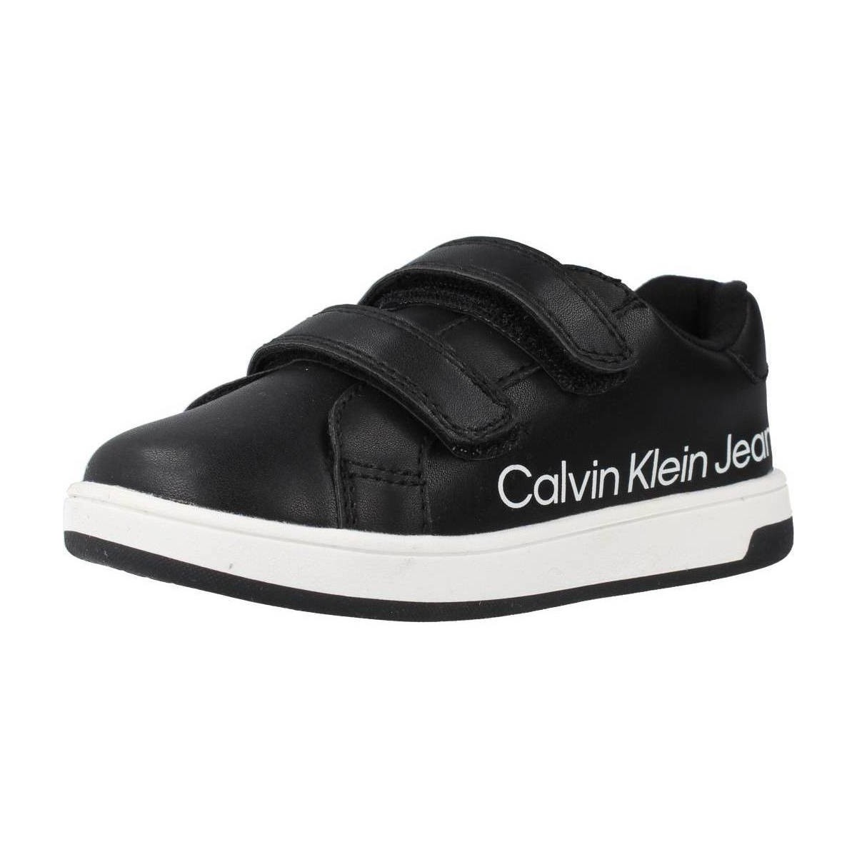 Skor Pojkar Sneakers Calvin Klein Jeans V1X980325 Svart