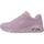 Skor Dam Sneakers Skechers UNO STAND ON AIR Violett