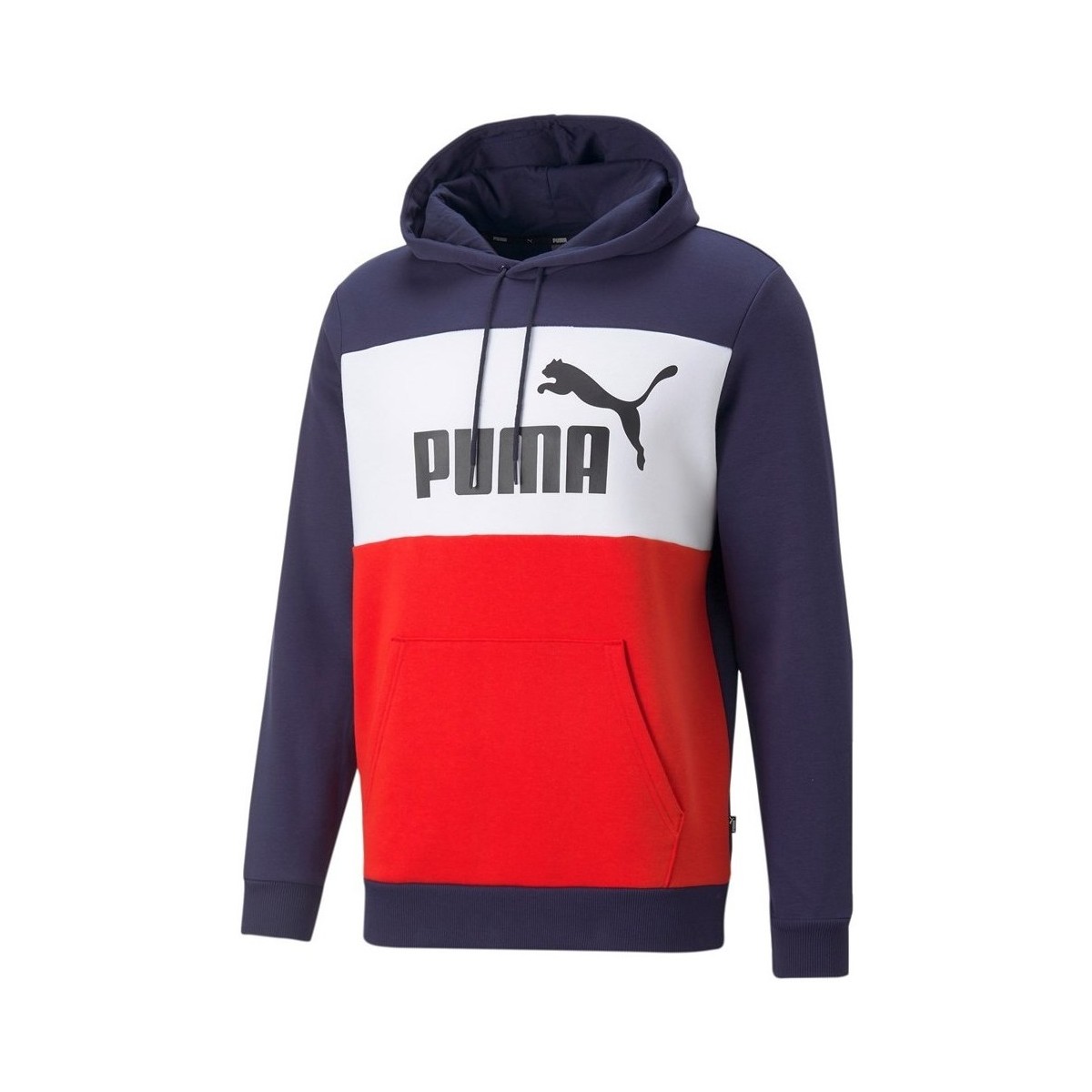 textil Herr Sweatshirts Puma Essentials Grenade, Röda