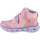 Skor Flickor Boots Skechers Heart Lights - Brilliant Rainbow Rosa