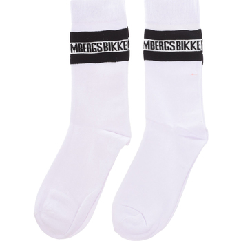 Underkläder Herr Strumpor Bikkembergs BK022-WHITE-BLACK Flerfärgad