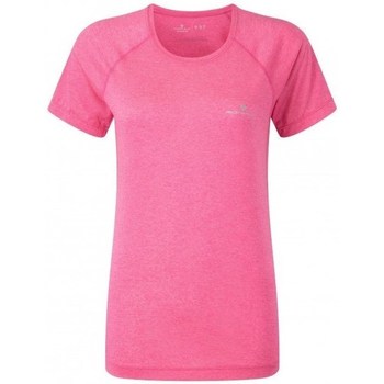 textil Dam T-shirts Ronhill Aspiration Motion SS Tee Rosa