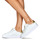 Skor Dam Sneakers Lauren Ralph Lauren ANGELINE 4-SNEAKERS-LOW TOP LACE Vit