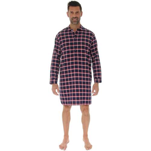 textil Herr Pyjamas/nattlinne Le Pyjama Français RIORGES Röd