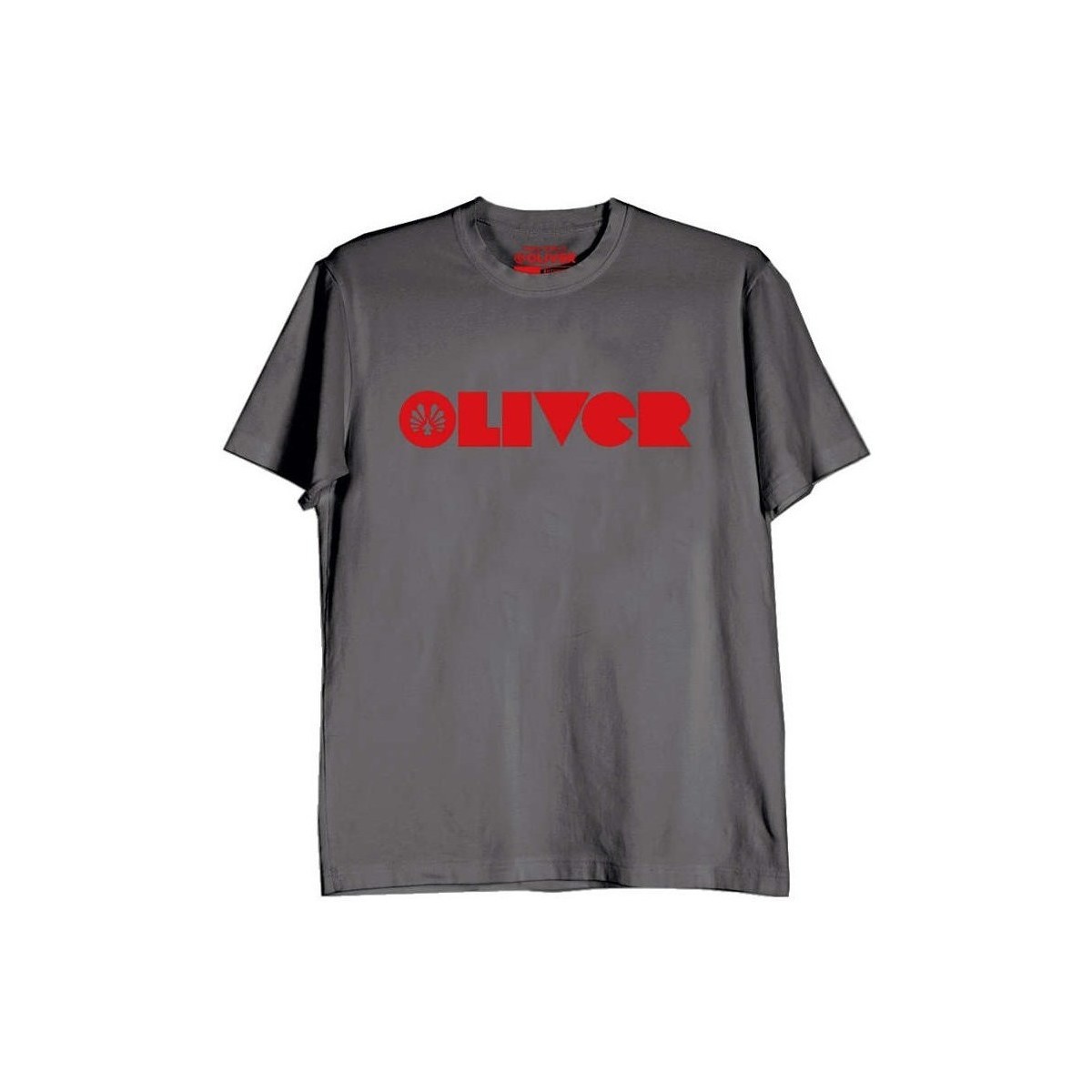 textil Herr T-shirts Oliver 83500 Grå