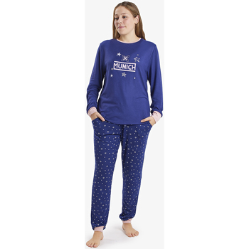 textil Dam Pyjamas/nattlinne Munich CP0400 Blå