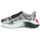 Skor Dam Sneakers Love Moschino SUPERHEART Svart / Vit / Silverfärgad