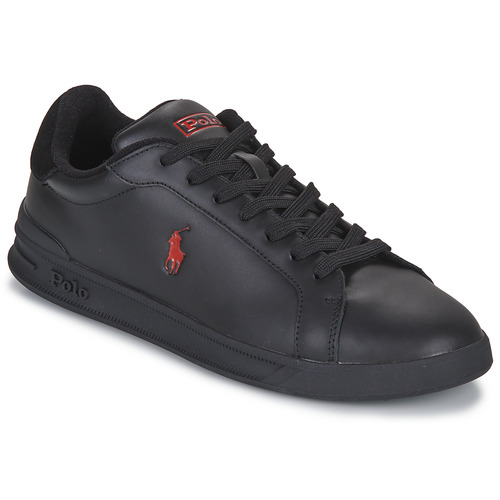 Skor Herr Sneakers Polo Ralph Lauren HRT CT II-SNEAKERS-HIGH TOP LACE Svart