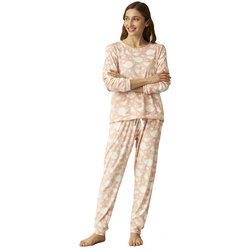textil Dam Pyjamas/nattlinne J&j Brothers JJBCP0300 Flerfärgad