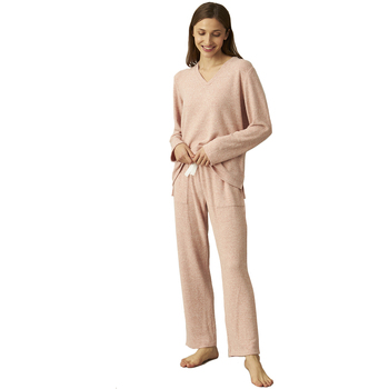 textil Dam Pyjamas/nattlinne J And J Brothers JJBCP1301 Rosa