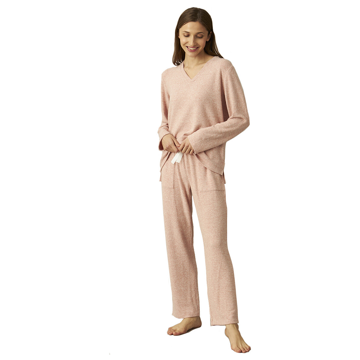 textil Dam Pyjamas/nattlinne J&j Brothers JJBCP1301 Rosa
