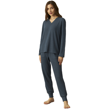 textil Dam Pyjamas/nattlinne J And J Brothers JJBCP1602 Blå
