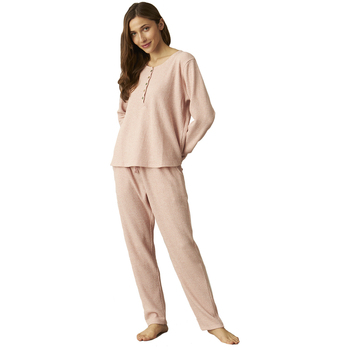 textil Dam Pyjamas/nattlinne J And J Brothers JJBCP1901 Rosa