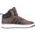 Skor Herr Sneakers adidas Originals HOOPS 3.0 MID WTR Brun