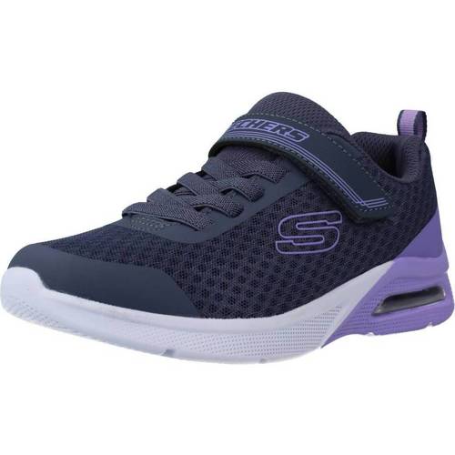 Skor Flickor Sneakers Skechers MICROSPEC MAX - EPIC BRIGHT Violett