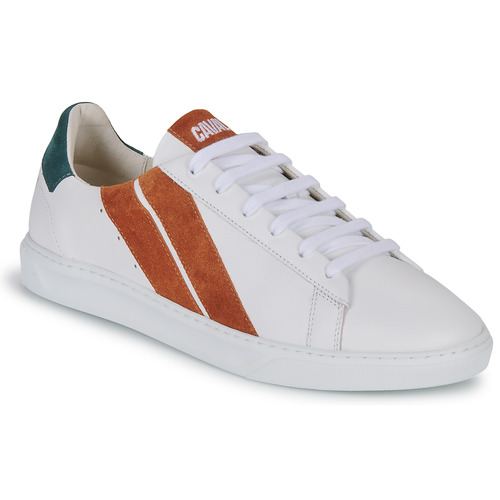 Skor Herr Sneakers Caval SLASH Vit / Orange / Blå