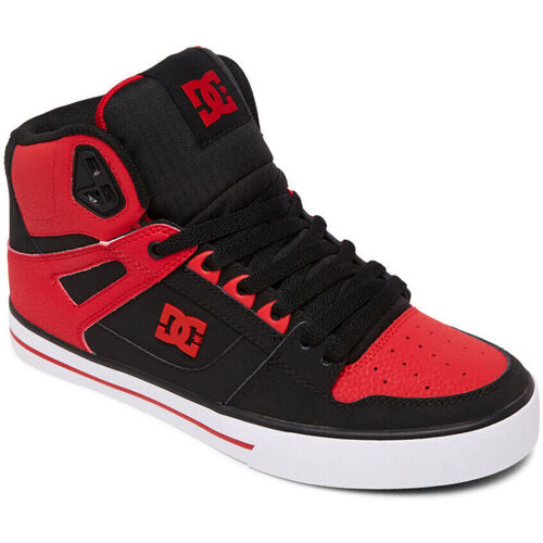 Skor Herr Sneakers DC Shoes Pure high-top wc ADYS400043 FIERY RED /WHITE/BLACK (FWB) Röd