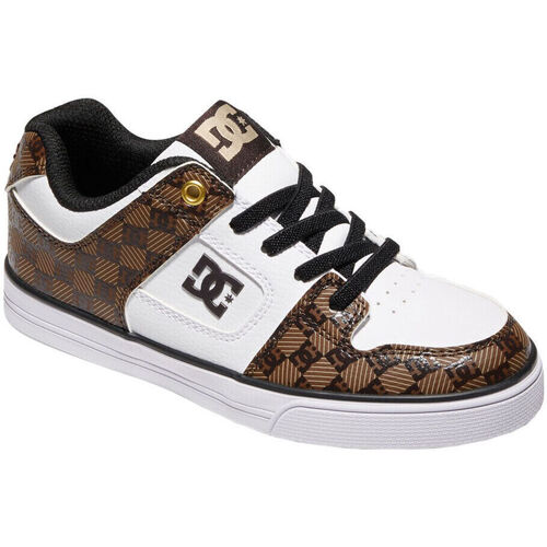 Skor Barn Sneakers DC Shoes Pure elastic se sn ADBS300301 BLACK/WHITE/BROWN (XKWC) Svart