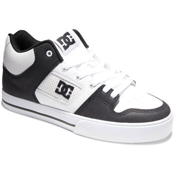 Skor Herr Sneakers DC Shoes Pure mid ADYS400082 WHITE/BLACK/WHITE (WBI) Vit