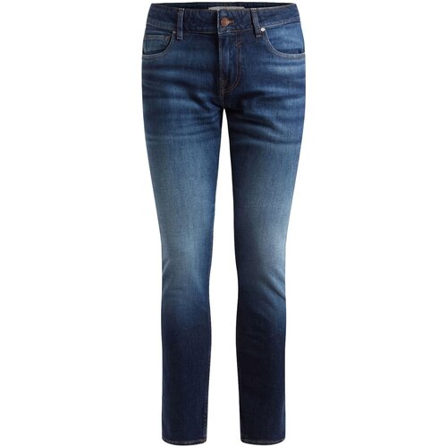 textil Herr Skinny Jeans Guess M2YAN1 D4Q41 Blå