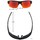 Klockor & Smycken Solglasögon Goggle E4512P Röda, Svarta