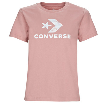 textil Dam T-shirts Converse FLORAL STAR CHEVRON Rosa