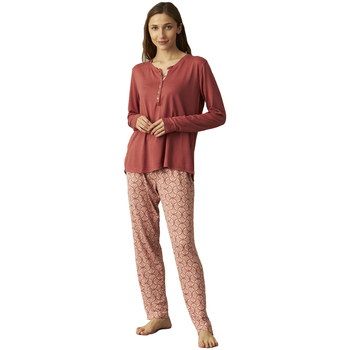 textil Dam Pyjamas/nattlinne J&j Brothers JJBCP0201 Röd