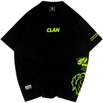 textil Herr T-shirts Clan  Svart