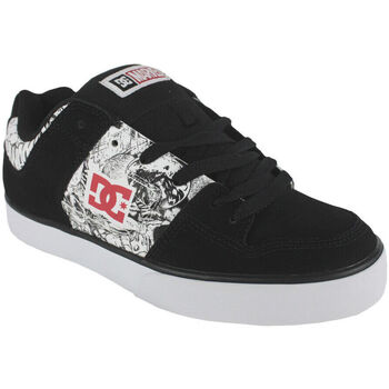Skor Herr Sneakers DC Shoes Dp pure ADYS400094 BLACK/WHITE/RED (XKWR) Svart